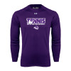 Thumbnail image for  Under Armour Purple Long Sleeve Tech Tee