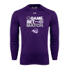 Thumbnail image for  Under Armour Purple Long Sleeve Tech Tee