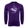 Thumbnail image for  Under Armour Purple Long Sleeve Tech Tee