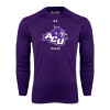 Thumbnail image for  Under Armour Purple Long Sleeve Tech Tee