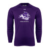 Thumbnail image for  Under Armour Purple Long Sleeve Tech Tee