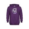 Thumbnail image for  Youth Purple Fleece Hoodie