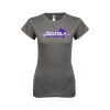 Thumbnail image for  Next Level Womens Charcoal Boyfriend Tee