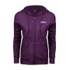 Thumbnail image for  ENZA Womens Purple Fleece Full Zip Hoodie