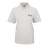 Thumbnail image for  Womens Silk Touch White Pique Polo