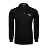Thumbnail image for  Black Long Sleeve Polo