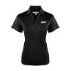 Thumbnail image for  Womens Black Performance Fine Jacquard Polo