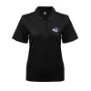 Thumbnail image for  Womens Silk Touch Black Pique Polo