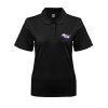 Thumbnail image for  Womens Silk Touch Black Pique Polo