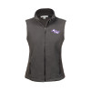 Thumbnail image for  Womens Charcoal Fleece Full Zip Vest