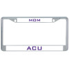 Thumbnail image for  Mom Metal License Plate Frame in Chrome