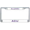 Thumbnail image for  Alumni Metal License Plate Frame in Chrome