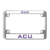 Thumbnail image for  Metal Motorcycle License Plate Frame in Chrome
