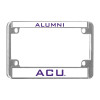 Thumbnail image for  Metal Motorcycle License Plate Frame in Chrome