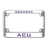 Thumbnail image for  Metal Motorcycle License Plate Frame in Chrome