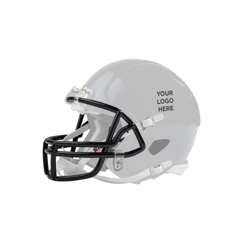 Riddell Replica White Mini Helmet-Blank Logo