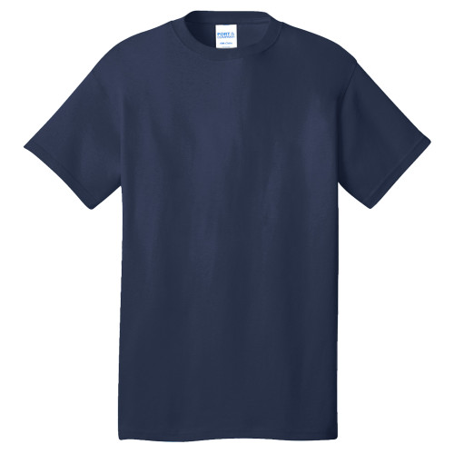 Extended Navy T Shirt-Blank Logo