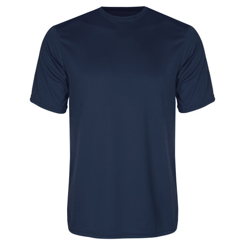 Performance Navy Tee-Blank Logo