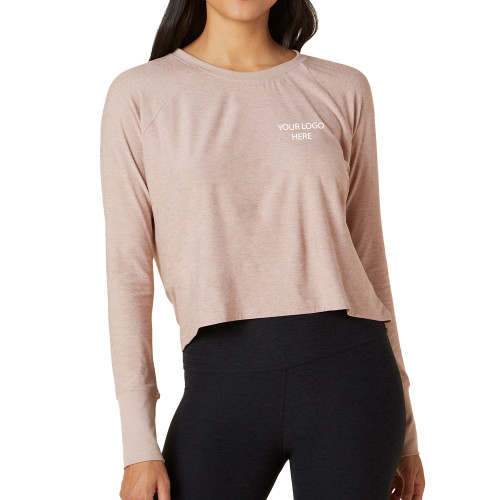 Beyond Yoga Womens Chai Featherweight Daydreamer Pullover -