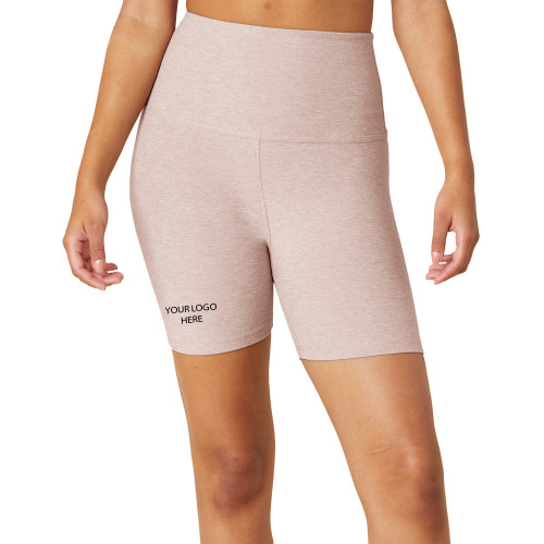 Beyond Yoga Womens Chai Spacedye Keep Pace Biker Short -