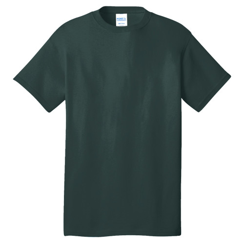 Extended Dark Green T Shirt-Blank Logo