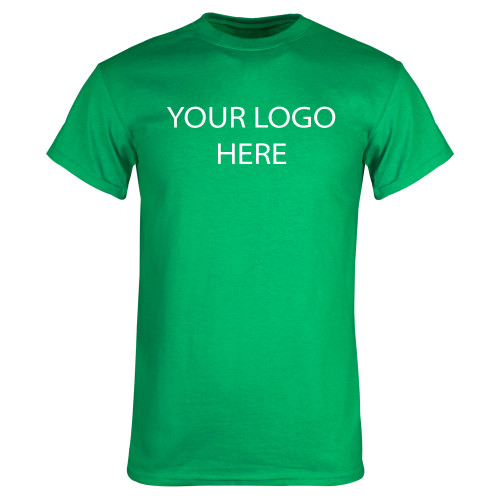 Kelly Green T Shirt-Blank Logo