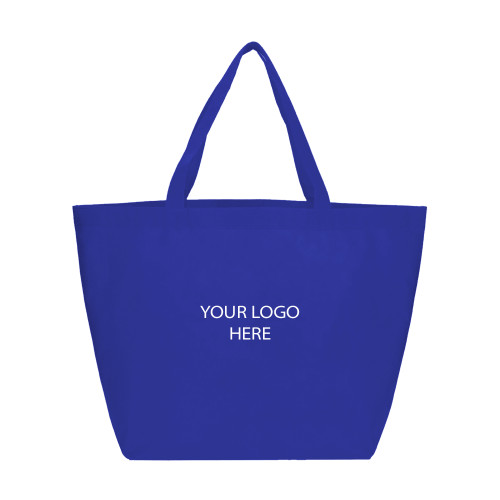 Yaya Non Woven Royal Shopper Tote-Blank Logo