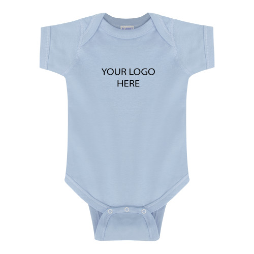 Light Blue Infant Onesie-Blank Logo