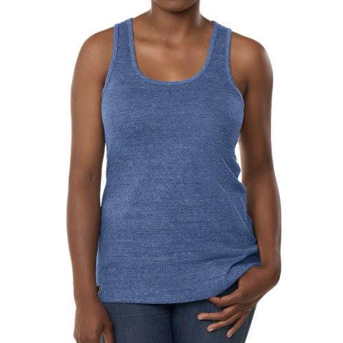 Fall Rush Ladies Royal Blue Tank-Blank Logo
