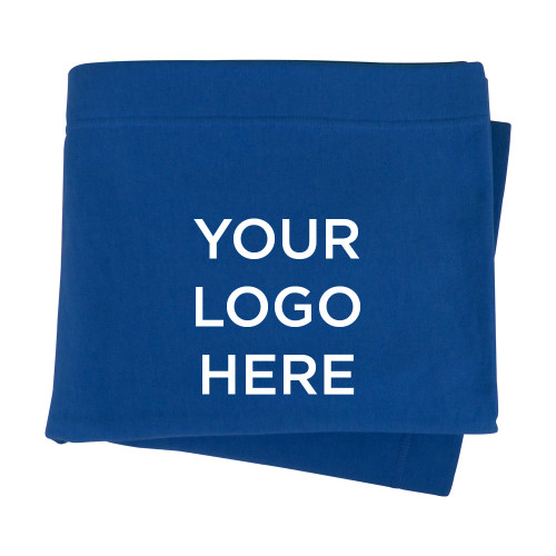 Royal Sweatshirt Blanket-Blank Logo