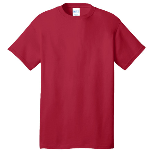 Extended Red T Shirt-Blank Logo