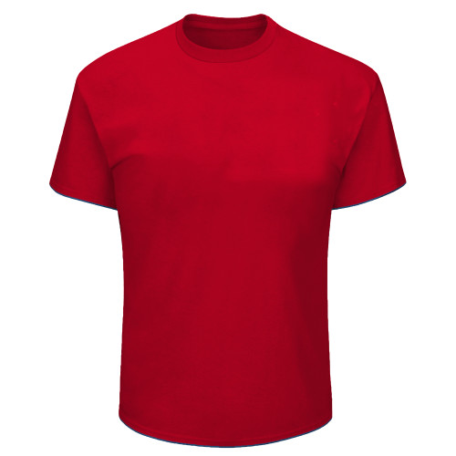 Tall Red T Shirt-Blank Logo