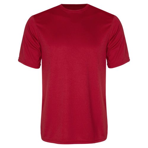 Performance Red Tee-Blank Logo