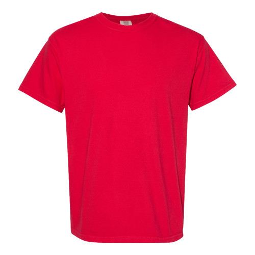 Comfort Colors Red T Shirt-Blank Logo