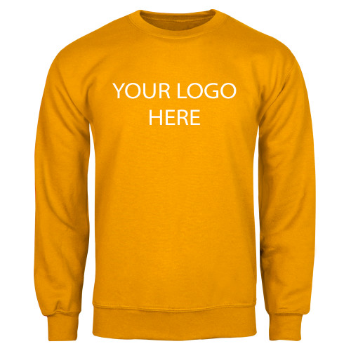 Gold Fleece Crew-Blank Logo