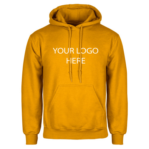 Gold Fleece Hoodie-Blank Logo