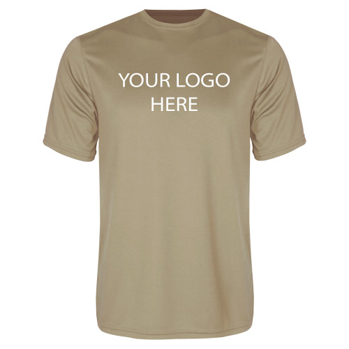 Vegas Gold Performance Tee-Blank Logo