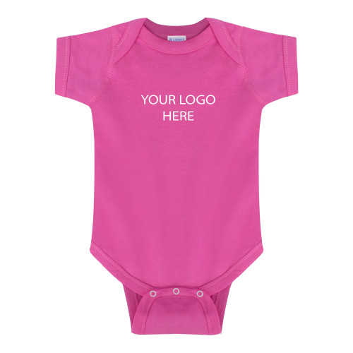 Fuchsia Infant Onesie-Blank Logo