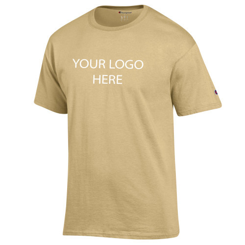 Champion Vegas Gold T Shirt-Blank Logo