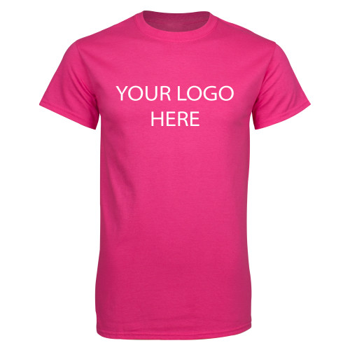 Hot Pink T Shirt-Blank Logo