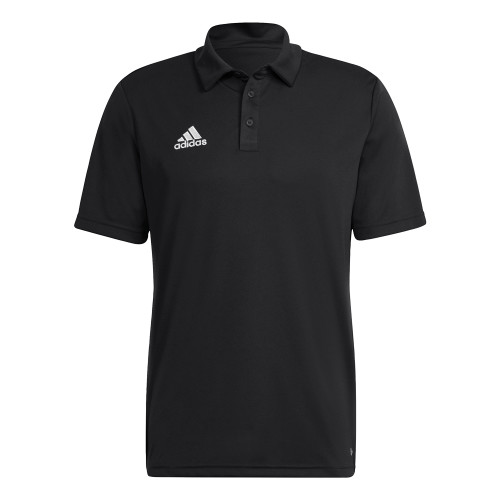Adidas Black Entrada Polo-Blank Logo