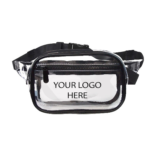 Clear Fanny Pack-Blank Logo
