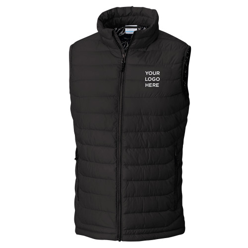 Columbia Black Powder Lite Vest-Blank Logo