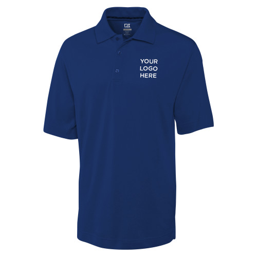 C&B Royal Advantage TriBlend Pique Polo-Blank Logo