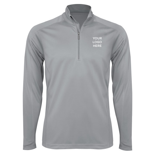 Syntrel Platinum Interlock 1/4 Zip-Blank Logo