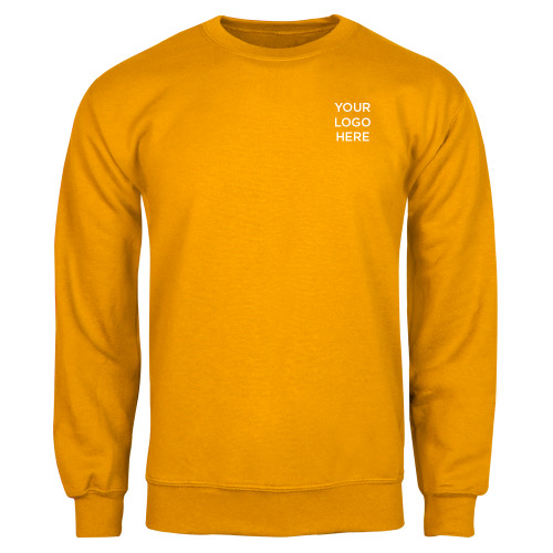 Gold Fleece Crew-Blank Logo