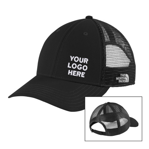 The North Face Black/Black Ultimate Trucker Hat-Blank Logo