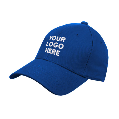 Royal Structured Adjustable Pro Style Hat-Blank Logo