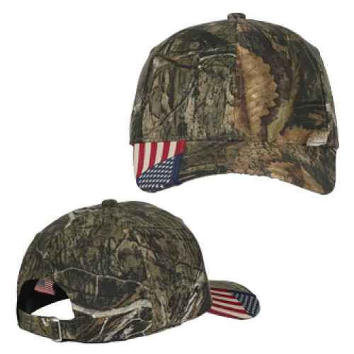 Mossy Oak Country DNA/AM Structured Hat-Blank Logo