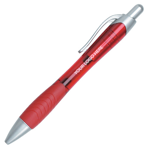 Metallic Mykonos Red Pen-Blank Logo